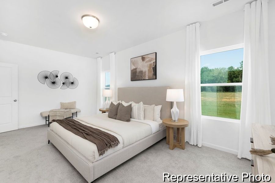 Furnished interior view inside a new home in Nathans Ridge, Lillington (Image 13).