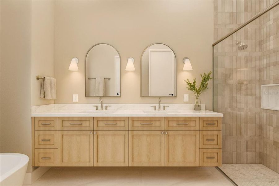 Furnished interior view inside a new home in , Winter Park (Image 8). Furnished interior view inside a new home in , Winter Park (Image 8).