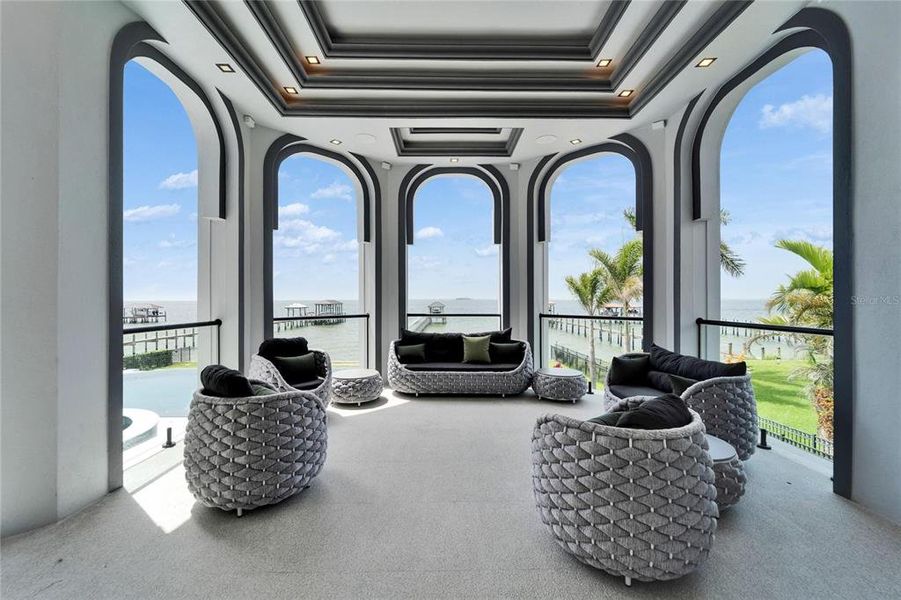 Exterior details and patio area of a home in , Apollo Beach (Image 36).