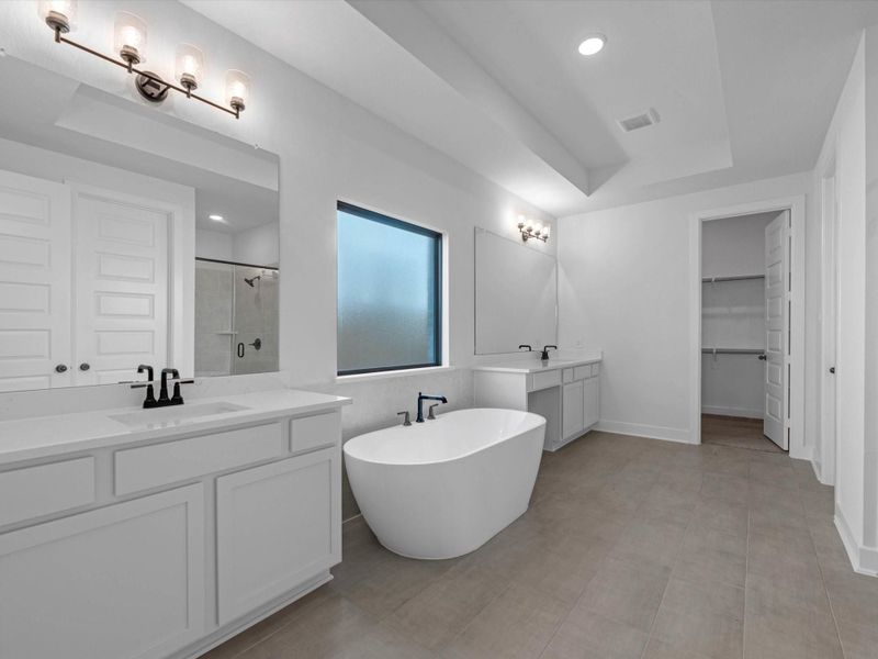 Furnished interior view inside a new home in The Grand Prairie - 60', Hockley (Image 9). Furnished interior view inside a new home in The Grand Prairie - 60', Hockley (Image 9).