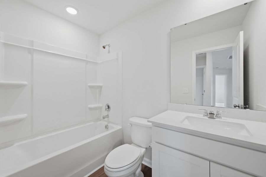 Furnished interior view inside a new home in Grand Arbor, Blythewood (Image 9). Furnished interior view inside a new home in Grand Arbor, Blythewood (Image 9).