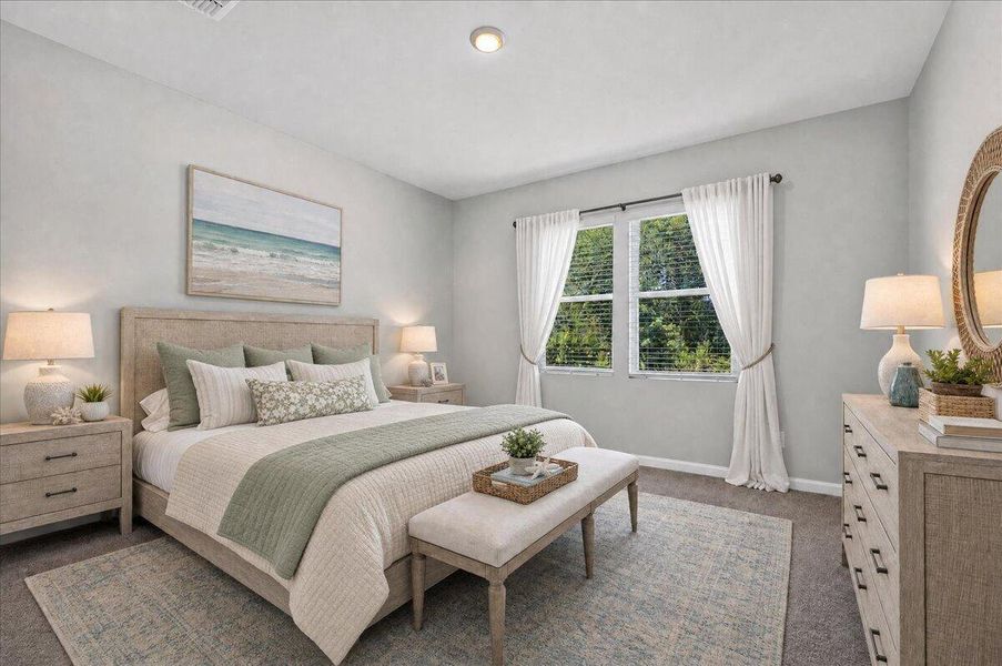 Furnished interior view inside a new home in , Summerville (Image 6).