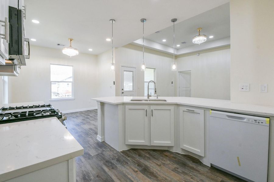 Furnished interior view inside a new home in , Galena Park (Image 15).