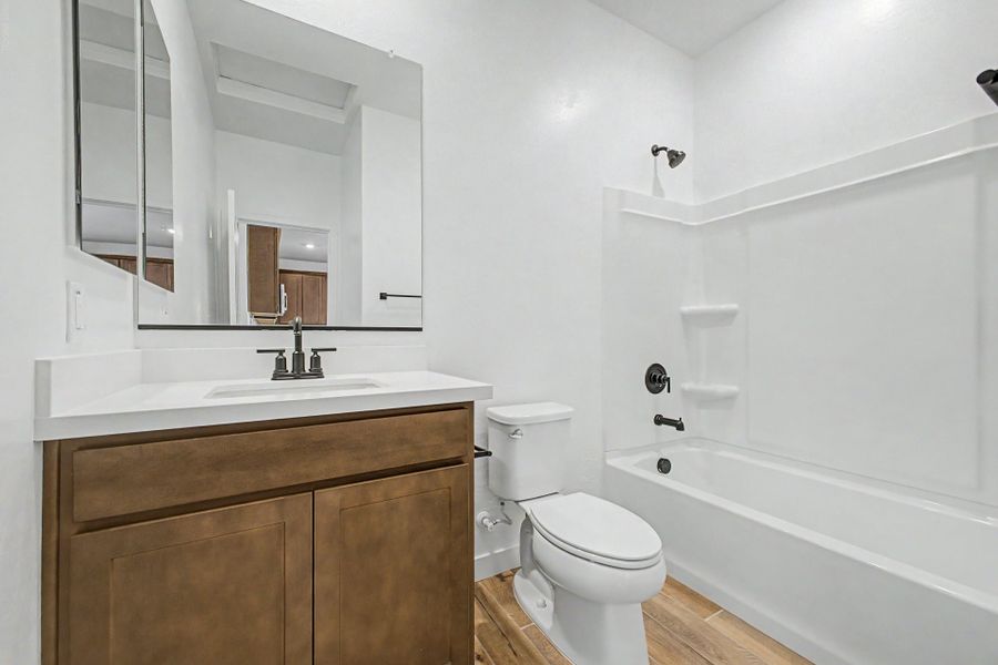 Furnished interior view inside a new home in Bentridge, Buckeye (Image 8).