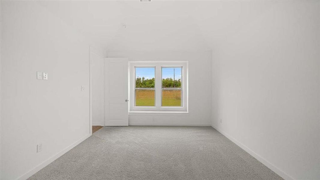 Primary Bedroom with Box window seat