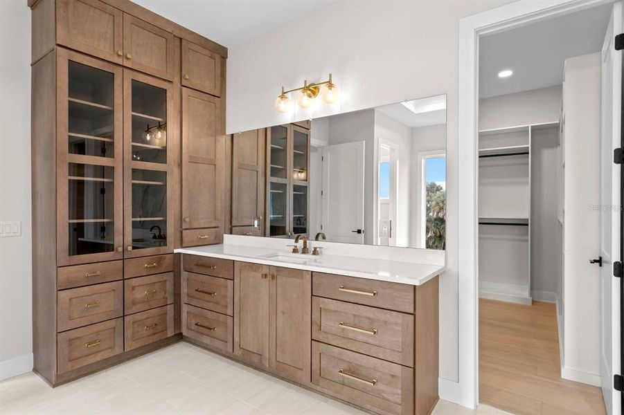Furnished interior view inside a new home in , Tampa (Image 12).