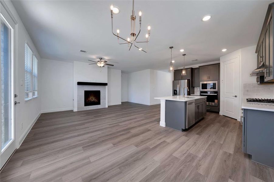 Spacious, unfurnished interior of a new home in Ashford Park - Texana Series, Corinth (Image 33). Spacious, unfurnished interior of a new home in Ashford Park - Texana Series, Corinth (Image 33).