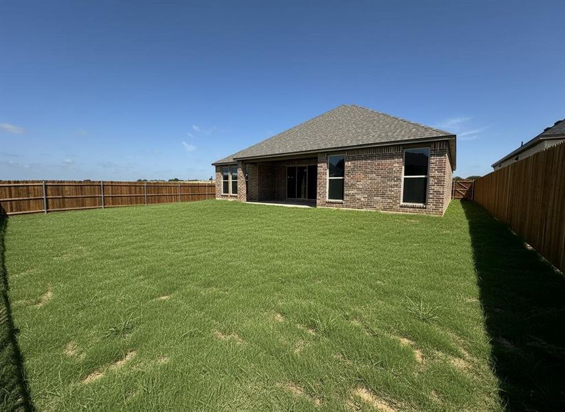 Exterior details and patio area of a home in , Cleburne (Image 2). Exterior details and patio area of a home in , Cleburne (Image 2).