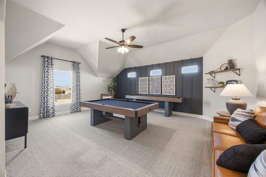 Furnished interior view inside a new home in Silo Mills, Joshua (Image 30).