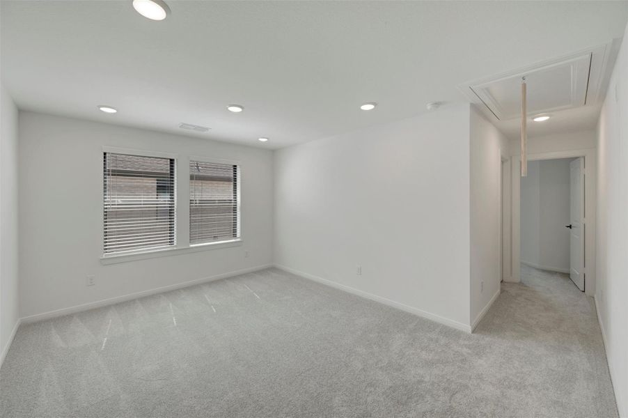 Spacious, unfurnished interior of a new home in Austin Point - Terrace Collection, Richmond (Image 28). Spacious, unfurnished interior of a new home in Austin Point - Terrace Collection, Richmond (Image 28).
