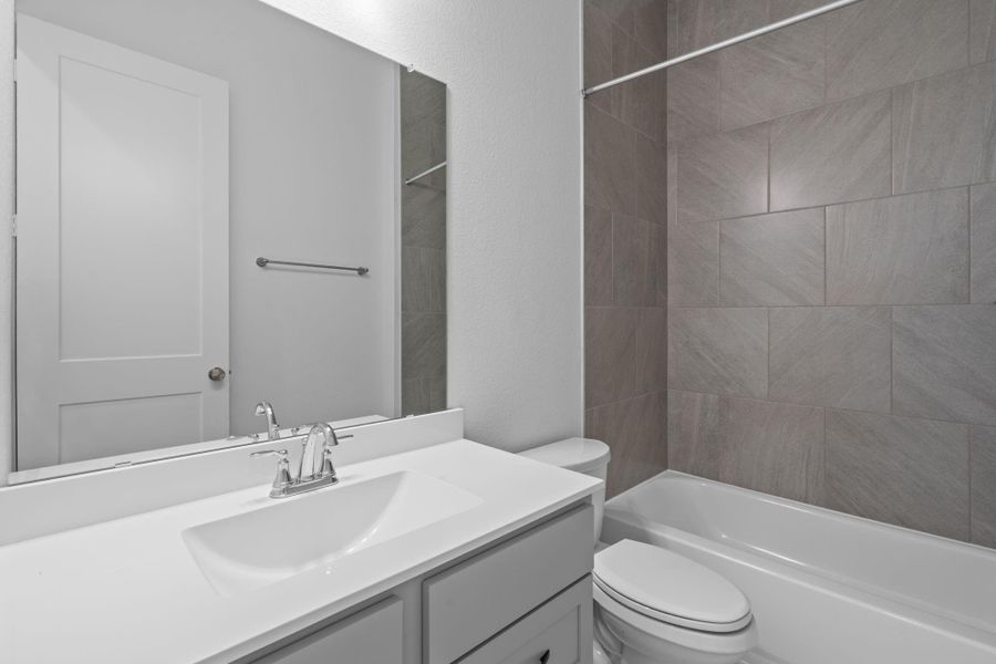 Furnished interior view inside a new home in Attwater, Waller (Image 8). Furnished interior view inside a new home in Attwater, Waller (Image 8).