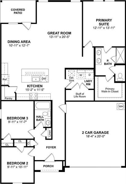 The Daffodil IV floor plan by K. Hovnanian Homes. 1st Floor Shown. *Prices, plans, dimensions, features, specifications, materials, and availability of homes or communities are subject to change without notice or obligation.