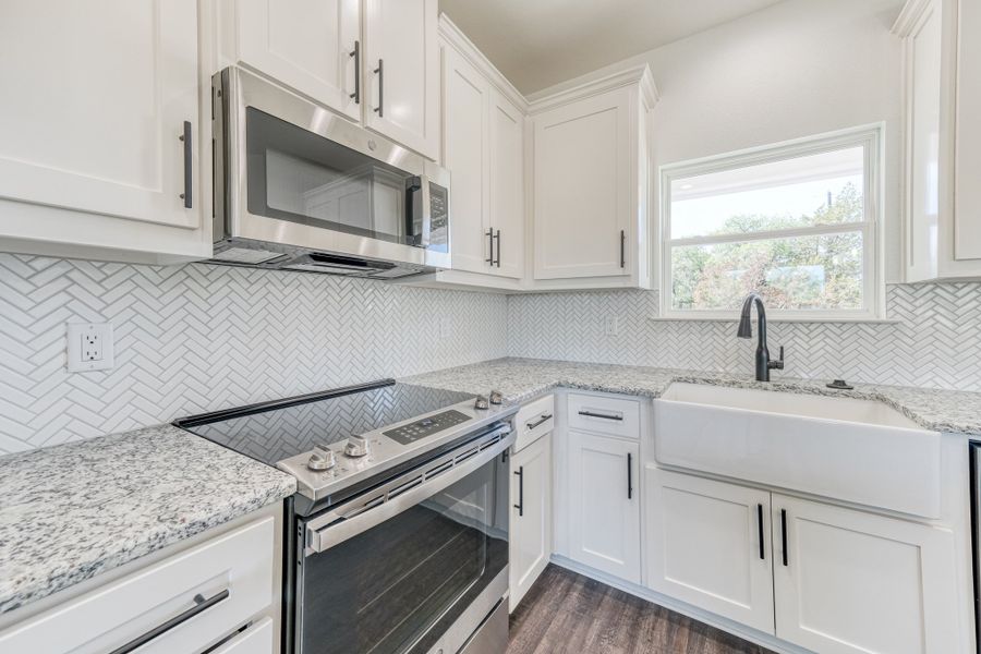Representative furnished interior of a home built from the Lucas by Zeal Home Builders in Echo Grove, Poolville (Image 85).