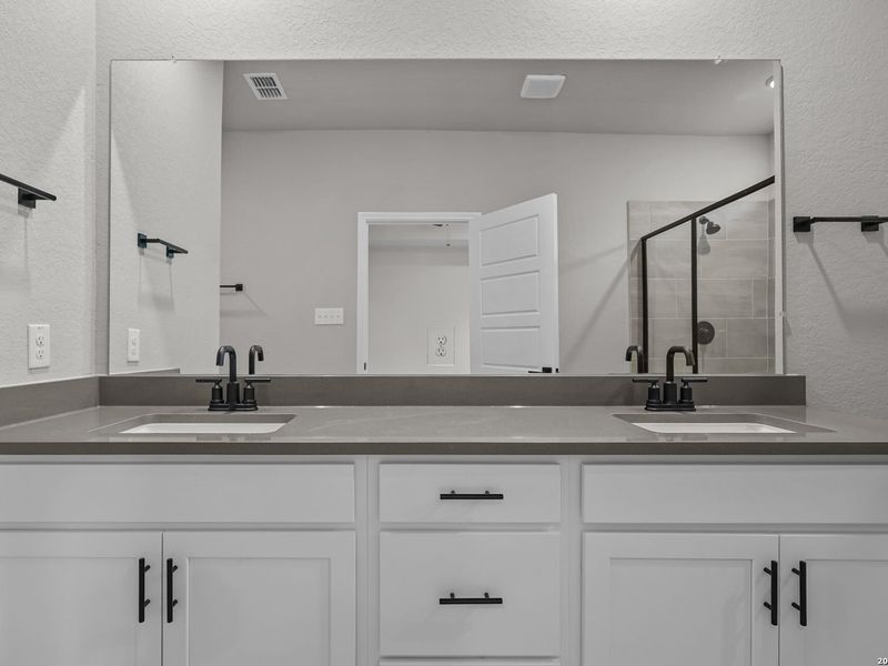 Furnished interior view inside a new home in Royal Crest, San Antonio (Image 11).