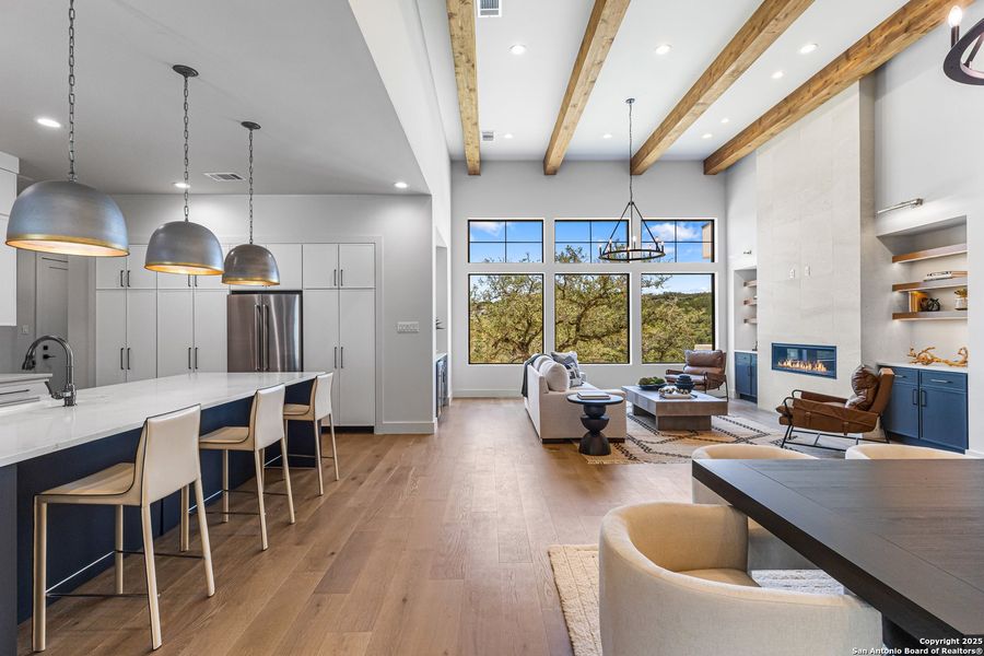 Furnished interior view inside a new home in , San Antonio (Image 32). Furnished interior view inside a new home in , San Antonio (Image 32).