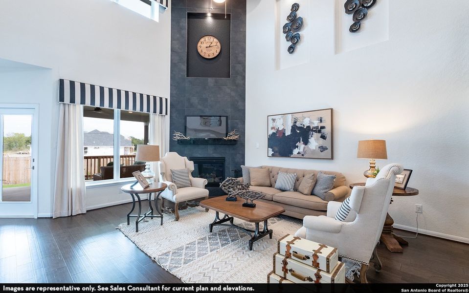 Furnished interior view inside a new home in Arcadia Ridge, San Antonio (Image 15).