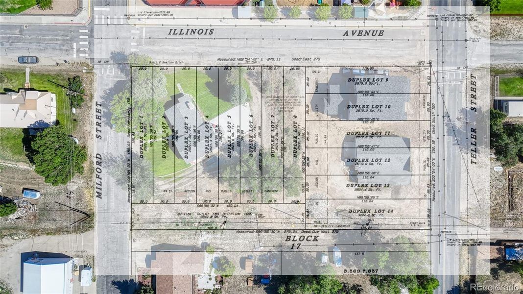 A future look in to the Shaken Roost subdivision layout.
