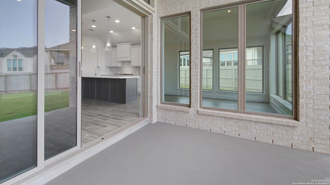 Furnished interior view inside a new home in Stevens Ranch 55', San Antonio (Image 11).