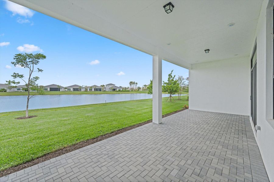 Exterior details and patio area of a home in Cresswind Palm Beach at Westlake, Westlake (Image 33). Exterior details and patio area of a home in Cresswind Palm Beach at Westlake, Westlake (Image 33).