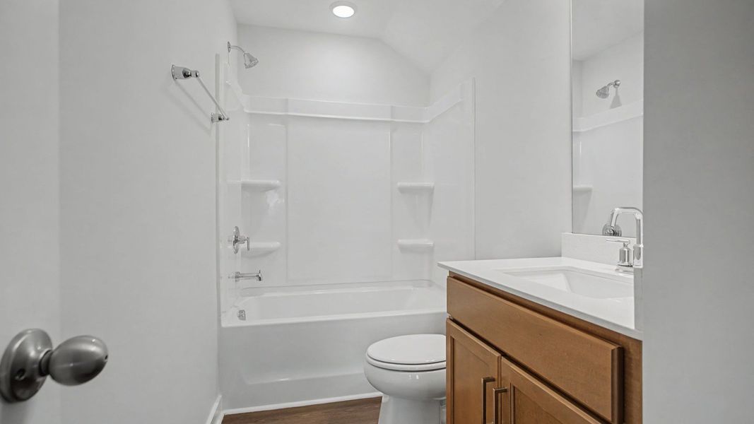 Furnished interior view inside a new home in Cottages of Bearwood, Mount Pleasant (Image 37).