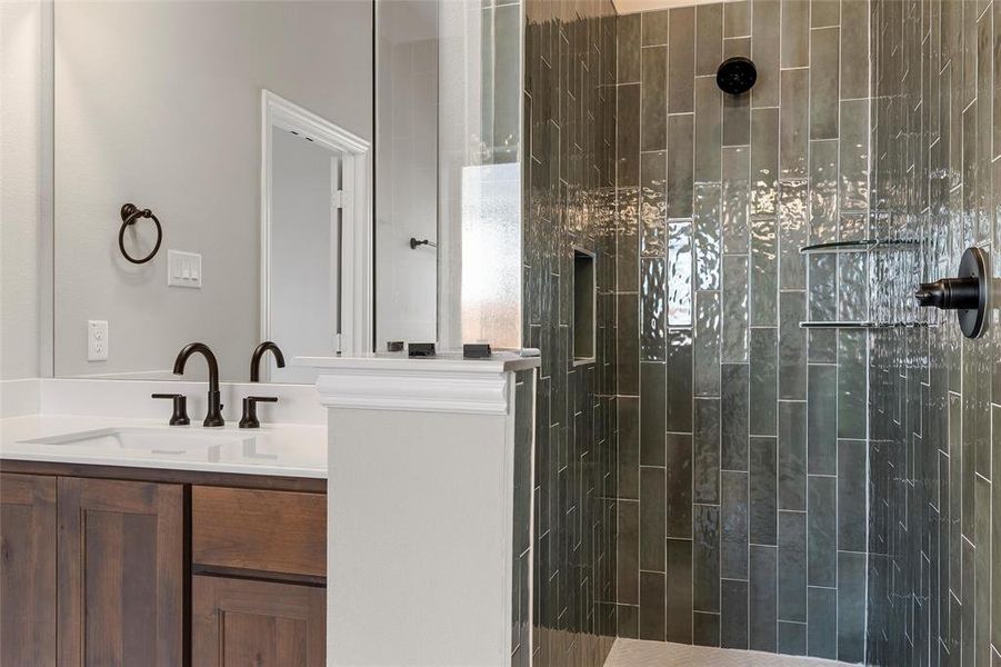 Furnished interior view inside a new home in Sunwest Village - Phase 10, McGregor (Image 10).