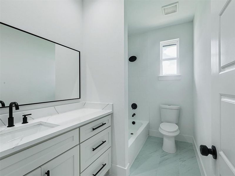 Furnished interior view inside a new home in , Gunter (Image 10).