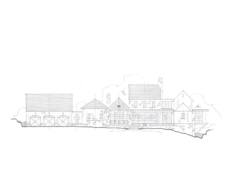 Exterior rendering of this home design in , Ball Ground, GA (Image 15). Exterior rendering of this home design in , Ball Ground, GA (Image 15).