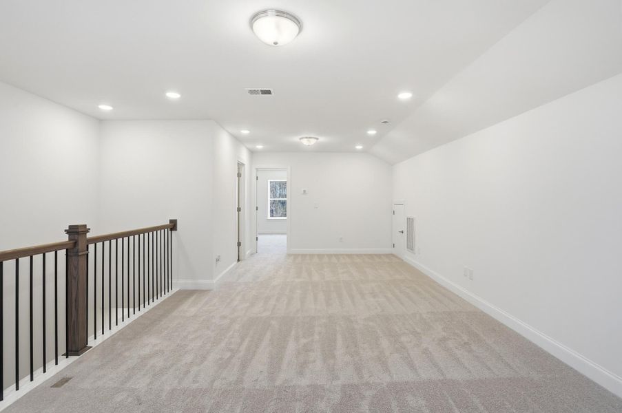 Spacious, unfurnished interior of a new home in Villas at Prestwick, Mooresville (Image 57).