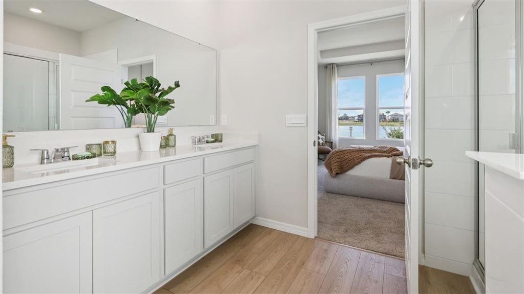 Furnished interior view inside a new home in Archers Mill, Ormond Beach (Image 21). Furnished interior view inside a new home in Archers Mill, Ormond Beach (Image 21).