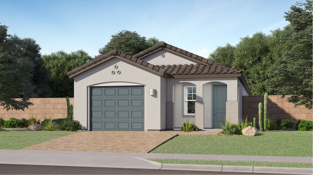 2571 Cottage Western Garden Alyssum Spanish Colonial A