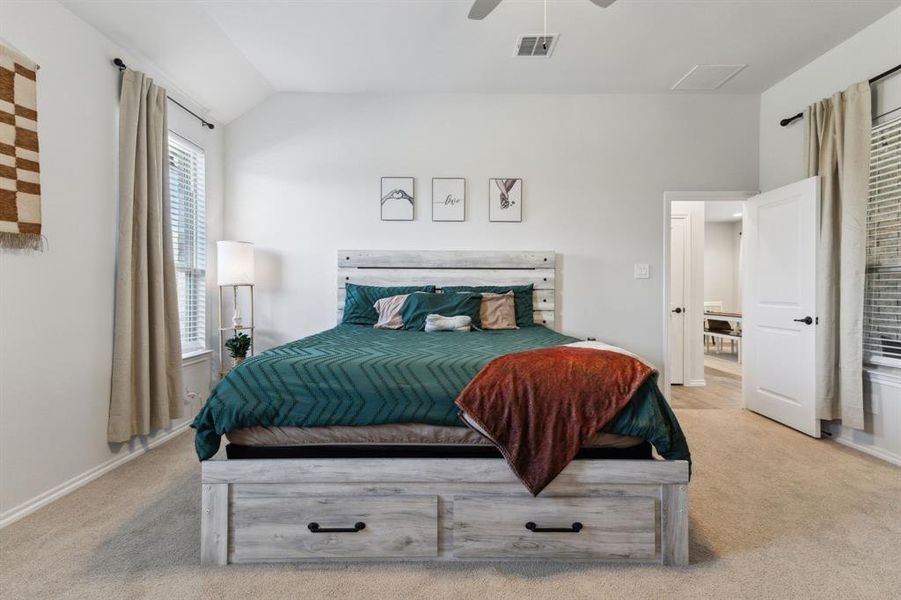 Furnished interior view inside a new home in Solterra, Mesquite (Image 27). Furnished interior view inside a new home in Solterra, Mesquite (Image 27).