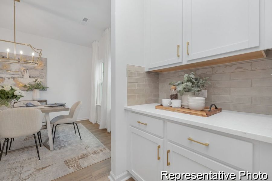 Furnished interior view inside a new home in Kensington, China Grove (Image 11). Furnished interior view inside a new home in Kensington, China Grove (Image 11).