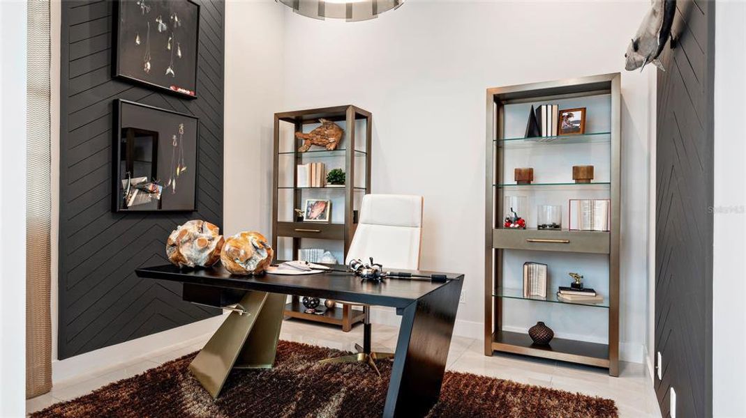 Furnished interior view inside a new home in Cresswind at Lake Harris, Tavares (Image 11).