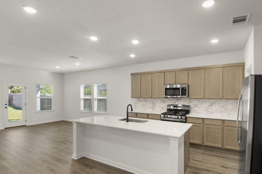 Furnished interior view inside a new home in Orchard Ridge, Liberty Hill (Image 22).