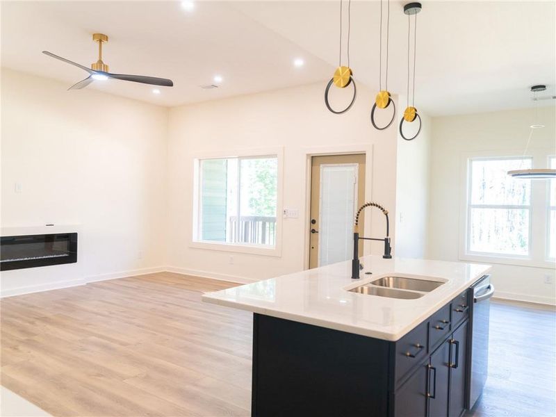 Furnished interior view inside a new home in , Covington (Image 4).