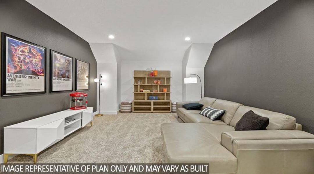 Furnished interior view inside a new home in River Ranch Estates, Dayton (Image 10).
