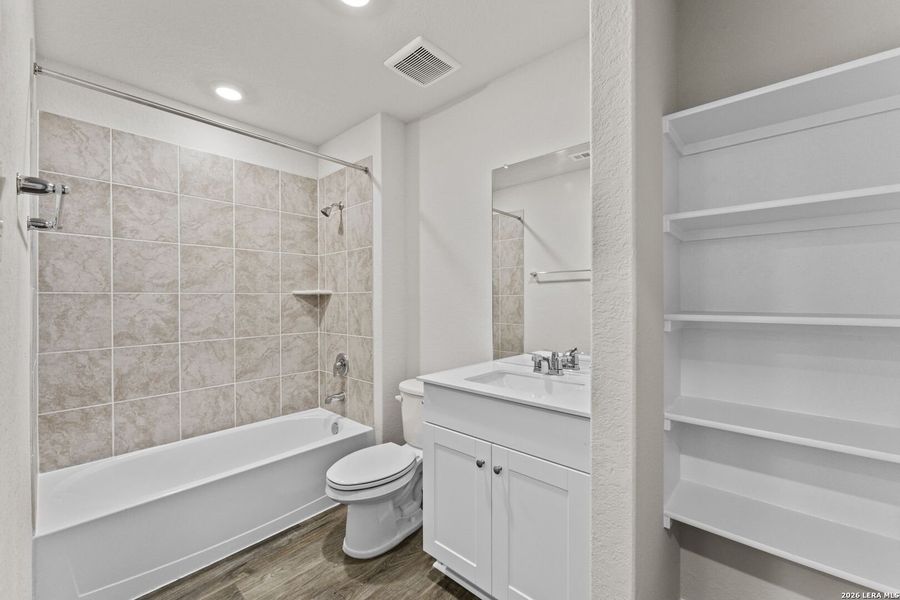 Furnished interior view inside a new home in Laurel Vistas, San Antonio (Image 10).