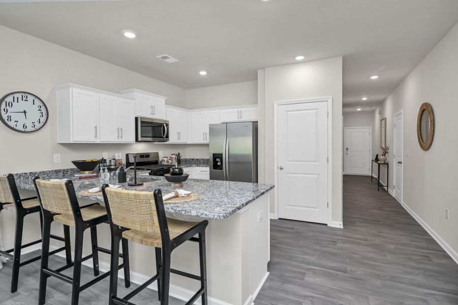 Furnished interior view inside a new home in Mulberry Landing, Orangeburg (Image 28).