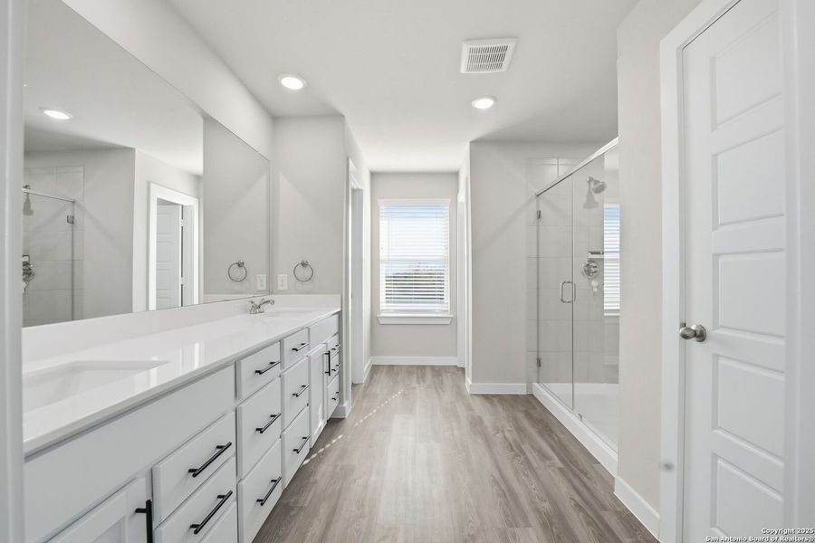 Furnished interior view inside a new home in Morgan Meadows, San Antonio (Image 6).