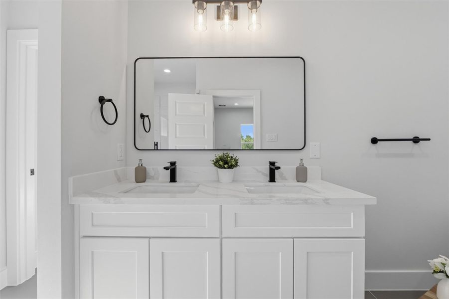 Furnished interior view inside a new home in , Houston (Image 15). Furnished interior view inside a new home in , Houston (Image 15).