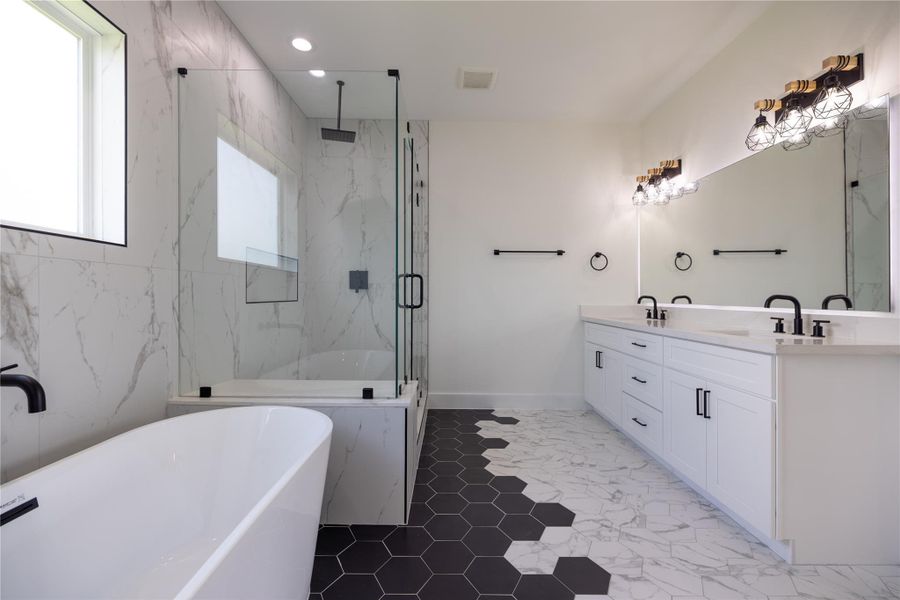 Furnished interior view inside a new home in , Houston (Image 8). Furnished interior view inside a new home in , Houston (Image 8).