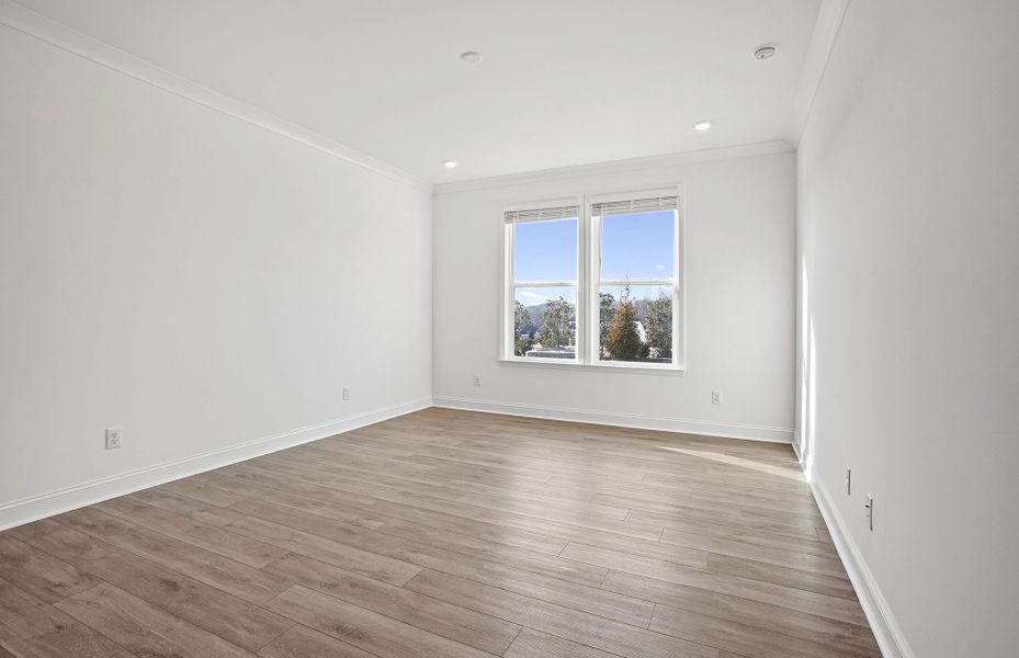 Spacious, unfurnished interior of a new home in Carolina Riverside, Belmont (Image 55).