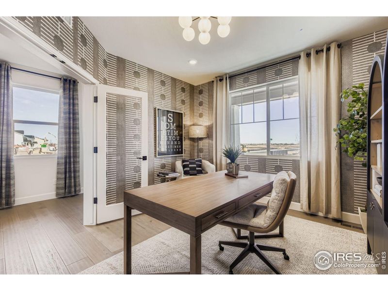 Furnished interior view inside a new home in Trevenna, Windsor (Image 29).