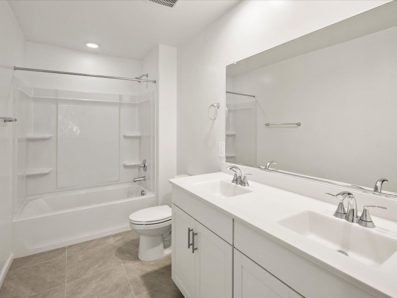 Furnished interior view inside a new home in Rincon Crest at Rocking K, Tucson (Image 7).