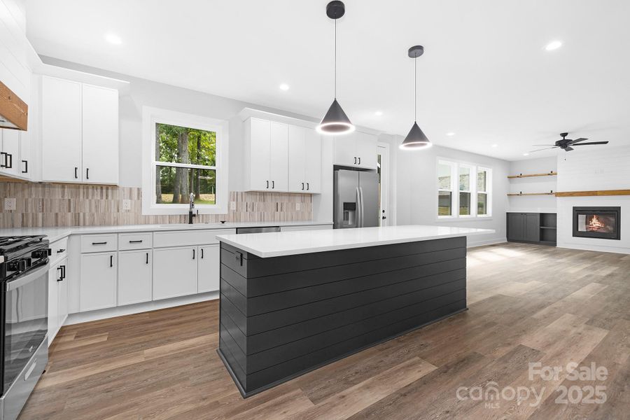 Furnished interior view inside a new home in , Charlotte (Image 3).