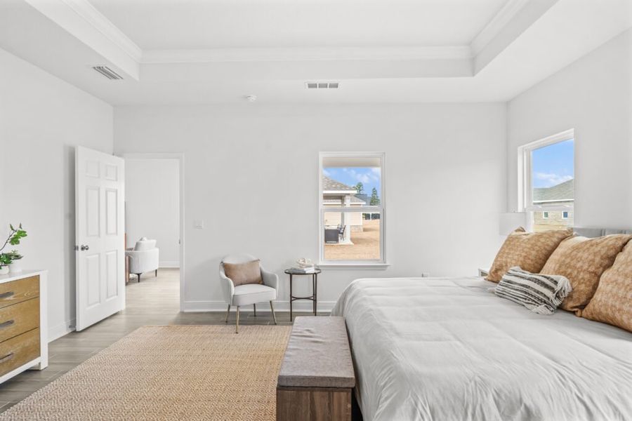 Furnished interior view inside a new home in Natureview, Freeport (Image 9).