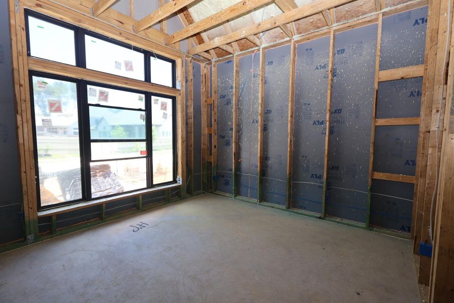 In-progress construction of a new home in ARTAVIA - Parkview Collection, Conroe, TX (Image 11).