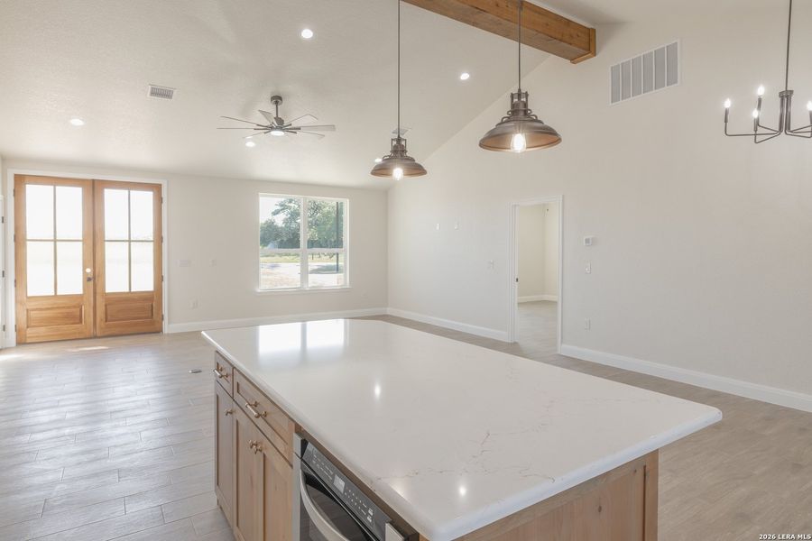 Furnished interior view inside a new home in , Poteet (Image 8).