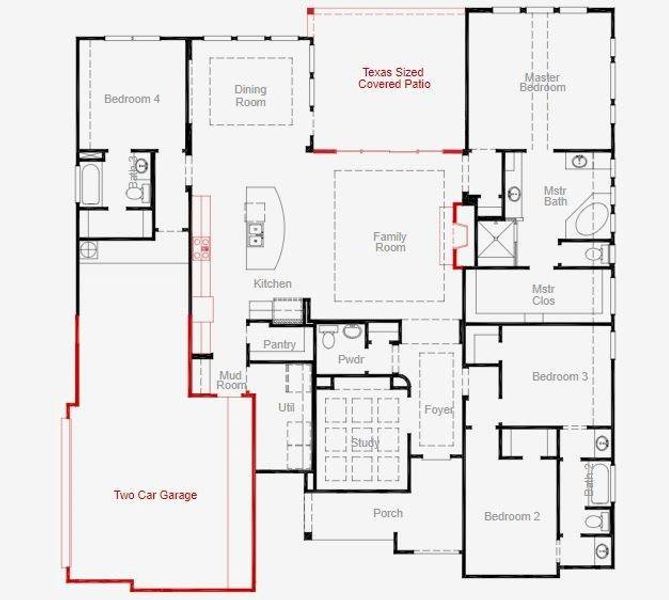 Chilton Floorplan Diagram