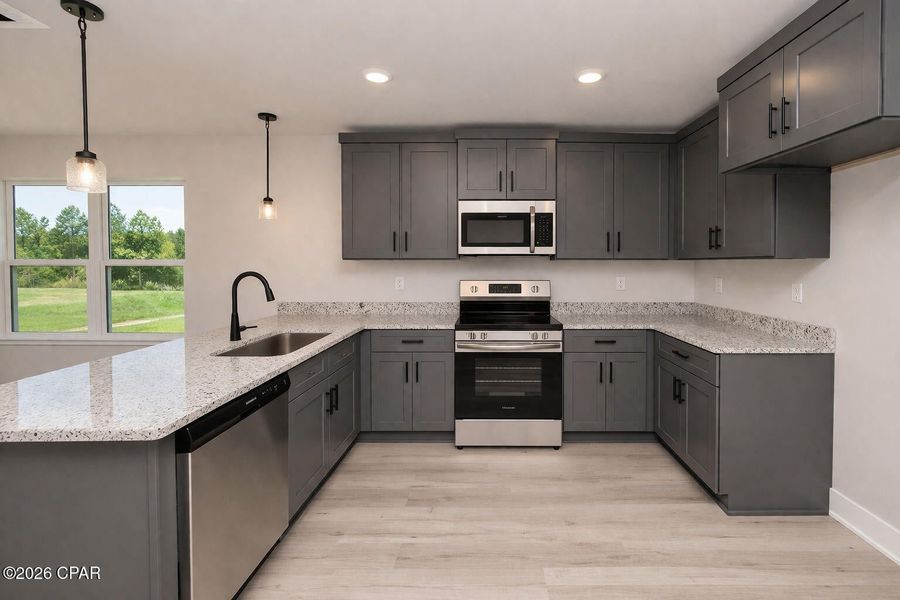 Furnished interior view inside a new home in Fox Glenn, Panama City (Image 6).